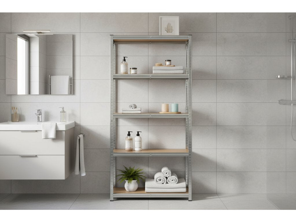 Galvanized metal rack Mamutex Standard 1800x900x400 mm - 5 shelves, load capacity 875 kg