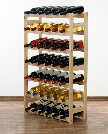343 2 dreveny regal na vino mamutex 1020x630x250 mm 42 lahvi borovice